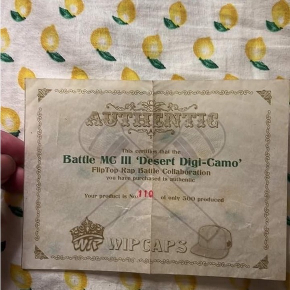 Bmc3 rare hat only 500 was made certificate and tag included - Picture 3 of 3